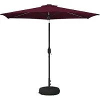 vidaXL Tuinhaard met LED-verlichting en basis 270 x 270 cm Polyester