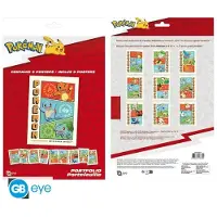 Abysse Corp POKEMON - Portfolio 9 posters "Starters"