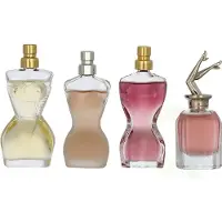 Jean Paul Gaultier Miniatures Giftset - Scandal EDP 6 ml + Divine EDP 6 ml + Classique EDT 6 ml + La Belle EDP 6 ml - cadeauset voor dames