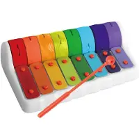Top 1 Toys Jipy discover xylofoon met rollers gekleurd