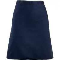 Premier Unisex Volwassenencollectie Halflang Taille Schort (Marine)