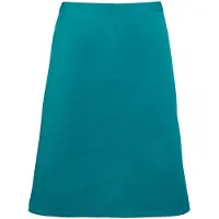 Premier Unisex Volwassenencollectie Halflang Taille Schort (Teal)