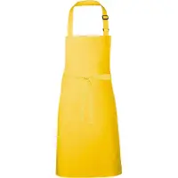 Link Kitchen Wear Barbecue Verstelbaar Schort (Geel)