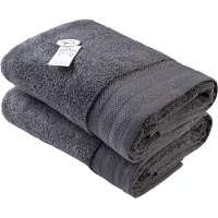 Artg Uitstekende luxe badhanddoek (Donkergrijs)