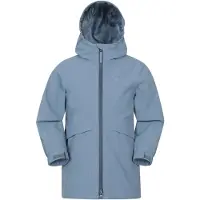 Mountain Warehouse Waterdichte jas voor kinderen/Kinderen April (Blauw)