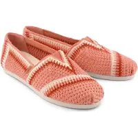 Toms Alpargata Classic Katoenen Dames Middenroze Espadrilles
