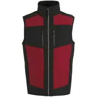 Regatta - "E-Volve" heren fleecevest FK2707 (maat L) (rood/zwart)