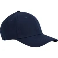 Beechfield EarthAware Classic 6 Panel Organic Cotton Sandwich Peak Baseball Cap (Franse marine)