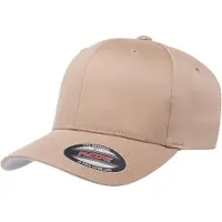 Flexfit Wollige gekamde muts (Khaki)