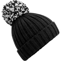 Beechfield Unisex Hygge muts voor volwassenen (Zwart)