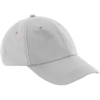 Beechfield Unisex Outdoor Waterdichte 6 Panel Baseball Cap (Lichtgrijs)