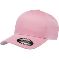 Flexfit Wollige gekamde muts (Roze)