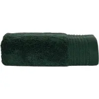 The One Towelling Handdoek Deluxe 50 (Donkergroen)