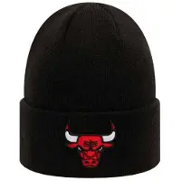 New Era Heren Chicago Bulls muts (Zwart/Rood)