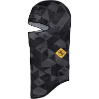 Buff Uniseks Driehoekige EcoStretch-balaclava voor volwassenen (Zwart)