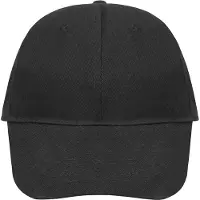 Sols Buffalo 6 panel baseballpet (Koolstofgrijs)