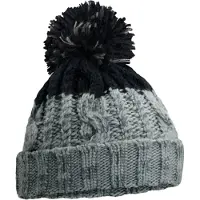Beechfield Apres Beanie (Lichtgrijs/zwart)