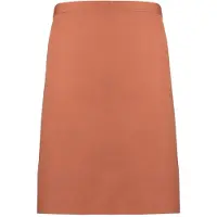 Premier Unisex Volwassenencollectie Halflang Taille Schort (Kastanje)