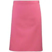Premier Unisex Volwassenencollectie Halflang Taille Schort (Fuchsia)