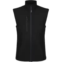 Regatta Unisex Eerlijk gemaakt Softshell gerecycled gilet voor volwassenen (Zwart)
