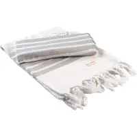 Artg Hamamzz Dalaman Handdoek (Wit/lichtgrijs)