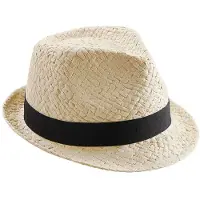 Beechfield Unisex Festival Trilby Volwassenen (Natuurlijk)