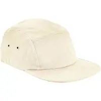 Beechfield Canvas 5-paneel Baseball Cap (Natuurlijk)