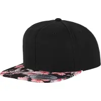 Flexfit Rozen Snapback Cap (Zwart/Grijs)