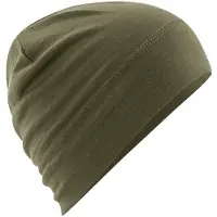 Beechfield Merinoswollen muts (Militair Groen)