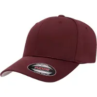Flexfit Wollige gekamde muts (Marron)