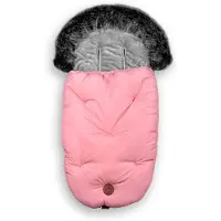 Blokker Baby Monsters Voetenzak K2 37 X 105 Cm Polyester Roze