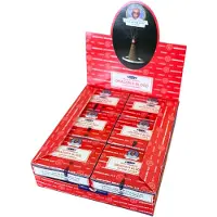 Satya - Dragon's Blood - wierookkegeltjes - 12 pakjes met 12 kegels