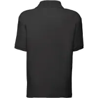 Fruit Of The Loom Kinder/Kinder 65/35 Poloshirt (Zwart)