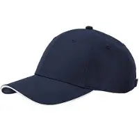 Beechfield Team Sport-Tech Cap (Franse marine / Wit)