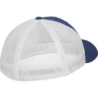 Flexfit Tweekleurige Mesh Trucker Cap (Koningsblauw)