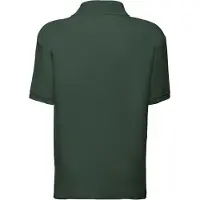 Fruit Of The Loom Kinder/Kinder 65/35 Poloshirt (Fles groen)