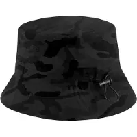 Beechfield Camo Polyester Gerecyclede Emmerhoed (Middernacht)