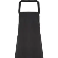Premier Biologisch Katoenen Slabbenschort (Zwart)