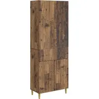 vidaXL Kastenset 2 st Bewerkt hout