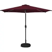 vidaXL Tuinhaard met LED-verlichting en basis 300 x 300 cm Polyester