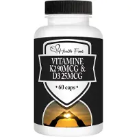 Health Food Vitamine K2 90mcg & D3 25mcg 60 capsules