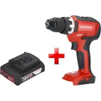 Rothenberger RO DD55 accuboormachine 18 V 55 Nm borstelloos AMPShare + 1x accu 2,0 Ah - zonder oplader