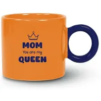 Miko Mok “MOM you are my Queen” - Origineel Cadeau - Cadeau Mok - Moeder - Mama - Moederdag