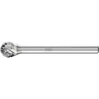 PFERD TOOLS 21213083 Freesstift Hardmetaal Bol 6 mm Lengte 35 mm Afmeting, Ø 6 mm Werklengte 5 mm Schachtdiameter 3 mm 1 stuks