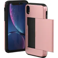 IMoshion Backcover met pasjeshouder voor de Apple iPhone Xr - Rosé Goud