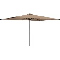 vidaXL Tuinparasol 200 x 300 cm Polyester Rechthoekig Taupe