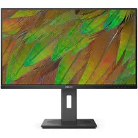 Philips 32B1N3800/00 - 32 inch 4K-UHD-monitor, in hoogte verstelbaar, luidsprekers (3840x2160, 60 Hz, HDMI, DisplayPort, USB-hub), zwart
