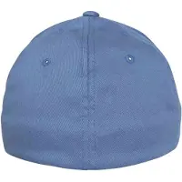 Flexfit Wollige gekamde muts (Leisteenblauw)