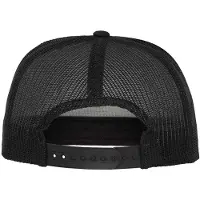 Flexfit Klassieke trucker pet (Zwart)
