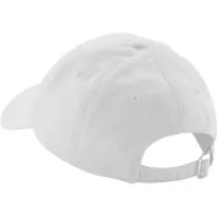 Beechfield Biologisch Katoenen 6 Paneel Dad Hoed (Wit)